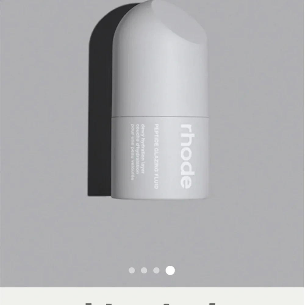 LAST ONE!New!! RHODE BEAUTY PEPTIDE GLAZING FLUID:The Dewy Hydration Layer - Picture 6 of 7